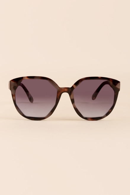 Gwen Tortoise Frame Sunglasses