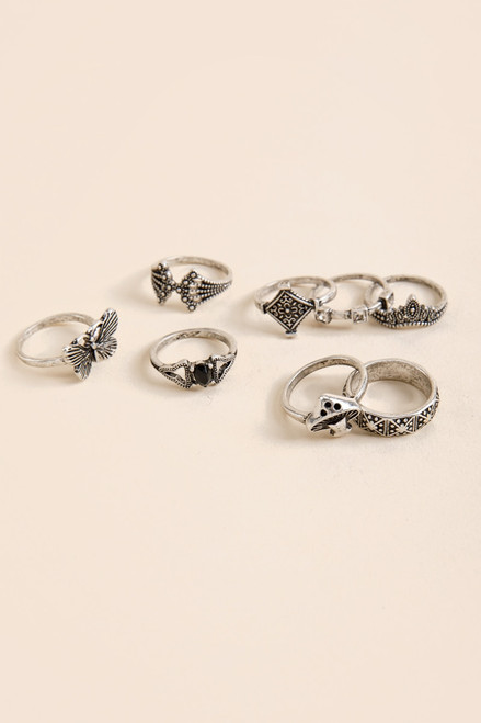 Elena Novelty Boho Ring Set