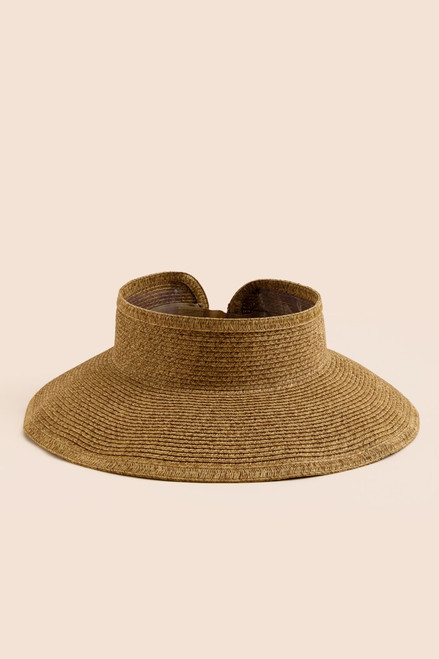 Noella Foldable Straw Visor