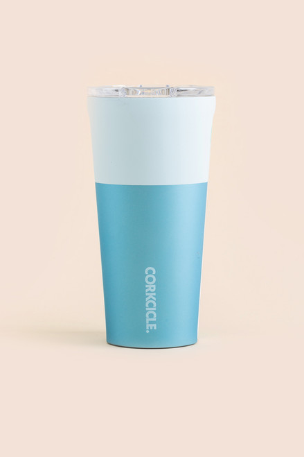 CORKCICLE.® Glacier Blue Color Block Tumbler | 16oz