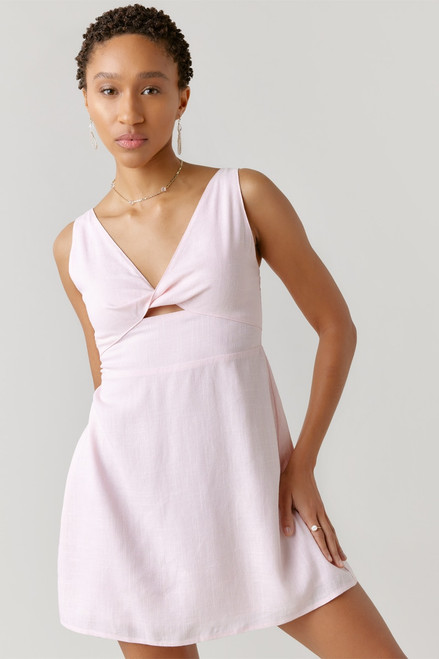Stella Knotted Front Mini Dress