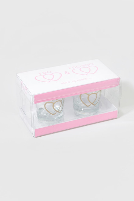 I Do, I Do Too Shot Glass Set