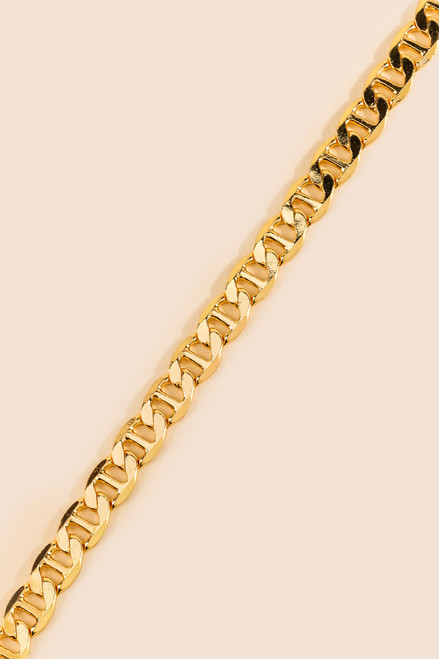 Ashley Bottle Cap Chain Anklet