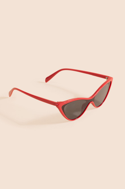 Sloane Slim Edgy Cat Eye Sunglasses