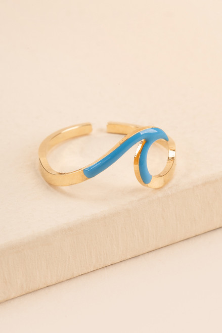 Emily Open Wave Ring
