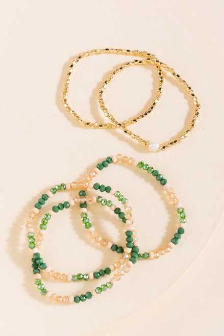 Lizzie Beaded Bracelet Set
