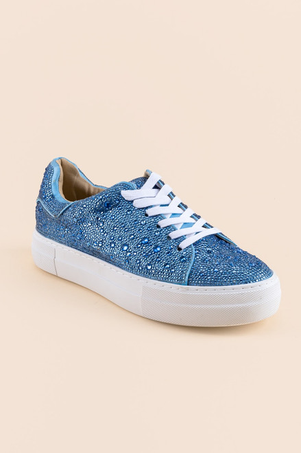 Blue by Betsey Johnson Sidny Rhinestone Sneakers