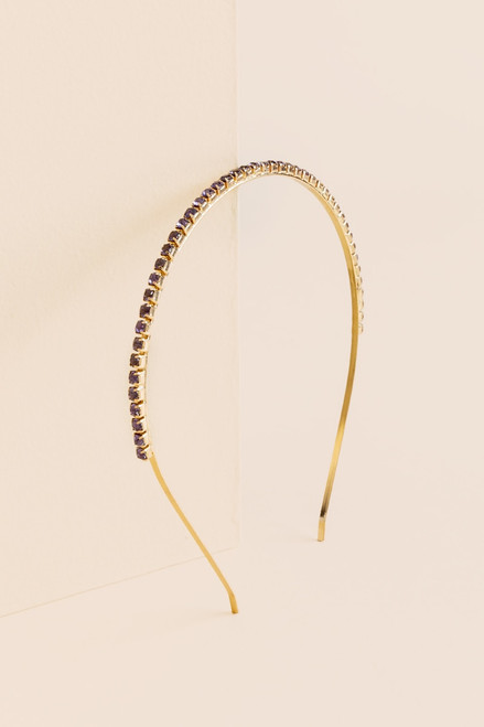 Karsyn Solid Rhinestone Headband