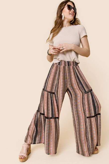 Tabitha Printed Wide Leg Pants