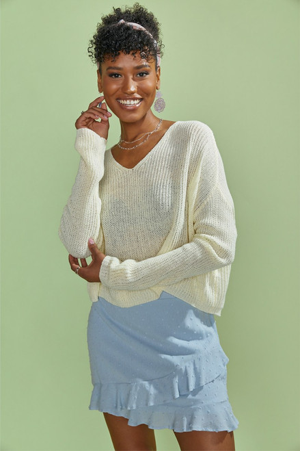 Ivanna Dropped Shoulder Sweater