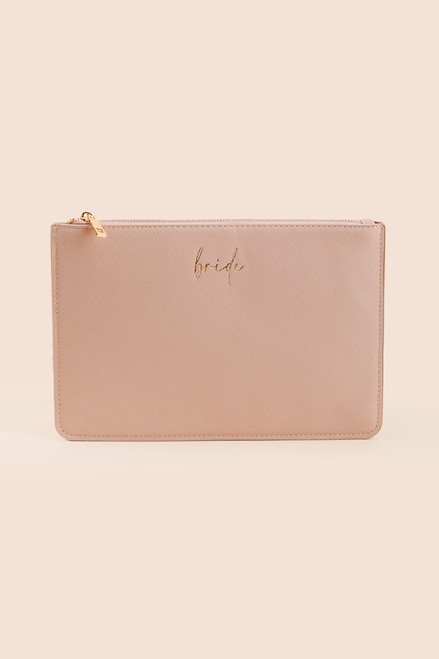 Bride Zip Pouch - Pink