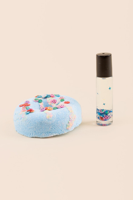 garb2Art Happy Bath Bomb Lip Gloss Duo