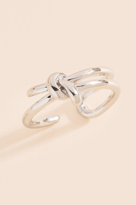 Valerie Knot Double Band Ring