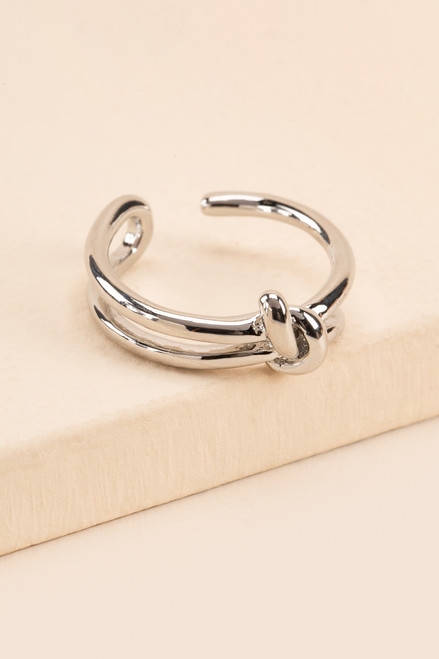 Valerie Knot Double Band Ring