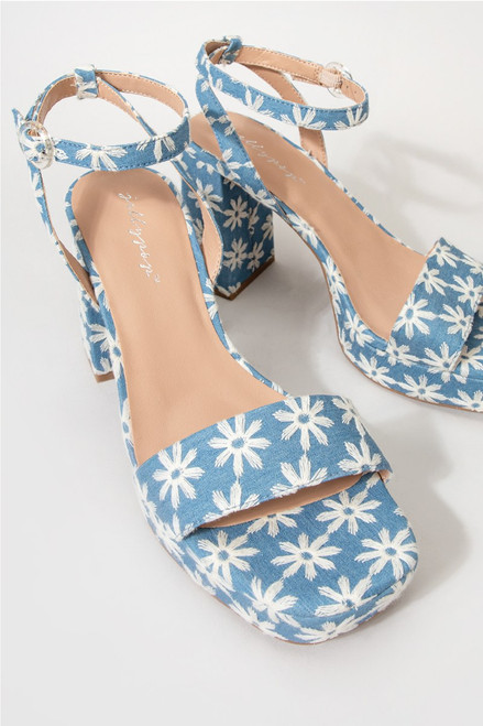 Shannon Daisy Platform Heels