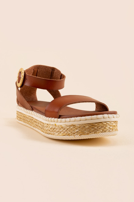 MIA Deandra Ankle Wrap Flatforms