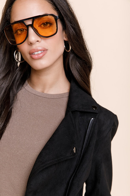 Zaylee Vintage Retro Aviator Sunglasses