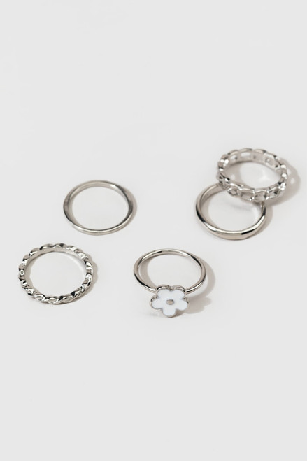 Anette Daisy Ring Set
