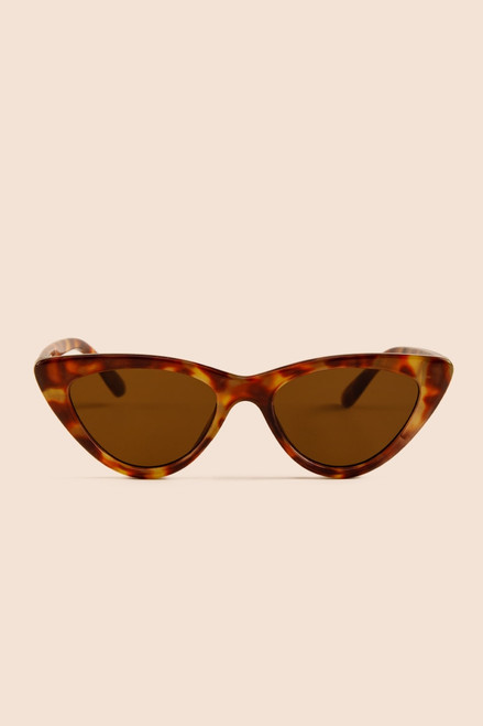 Cassie Slim Cat Eye Sunglasses