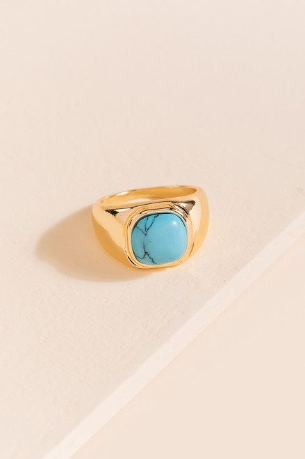 Tori Turquoise Ring