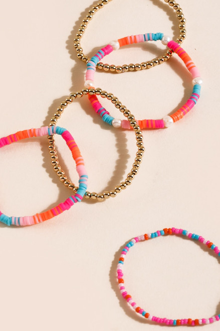 Zoe Beaded Bracelet Set