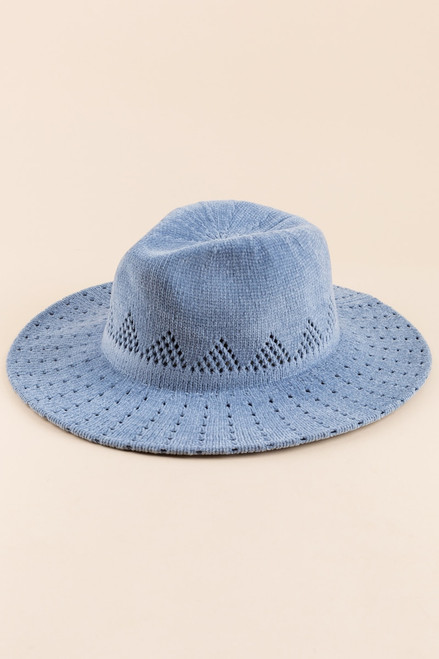 Bridgett Open Weave Panama Hat