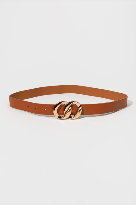 Kenice Double Twist Chunky Buckle Belt