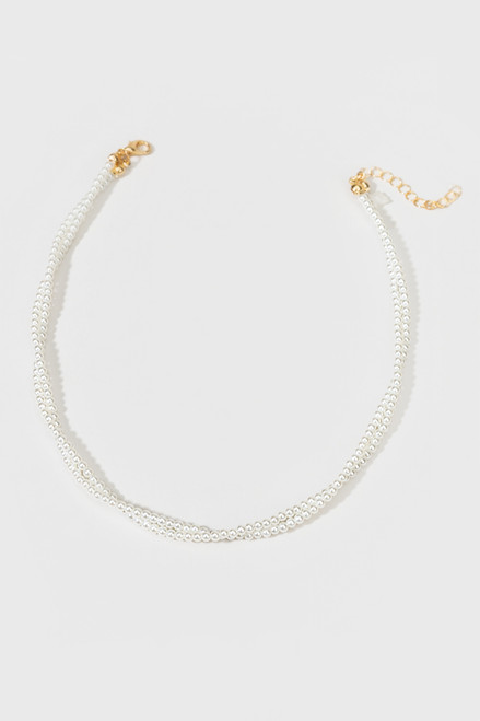 Sevynn Twist Pearl Strand Necklace