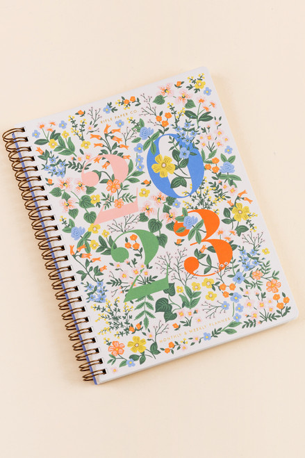 Rifle Paper Co. 2023 Mayfair 12-Month Softcover Spiral Planner