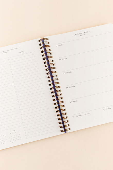 Rifle Paper Co. 2023 Mayfair 12-Month Softcover Spiral Planner