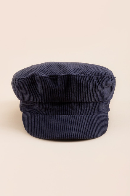 Gloria Corduroy Cabbie Hat