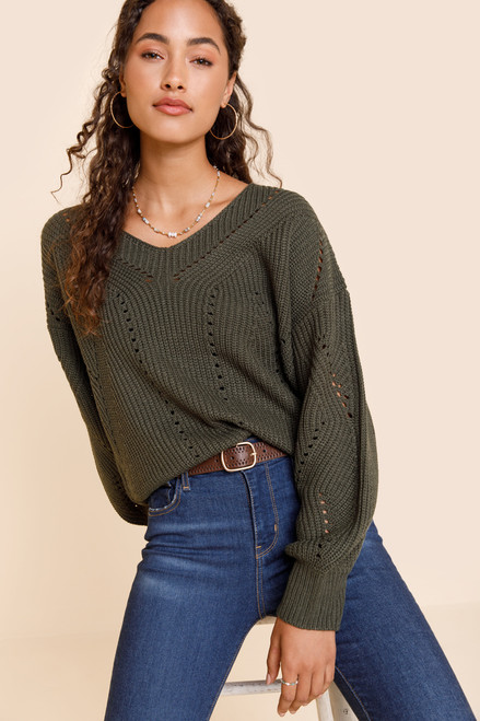 Kelsey V Neck Sweater