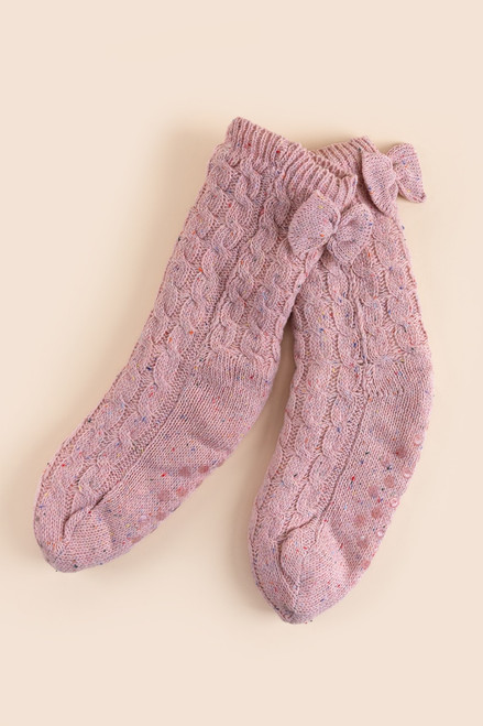 Mariah Cozy Pastel Slipper Socks