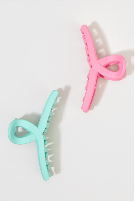 Delisa Flower Claw Clip Set