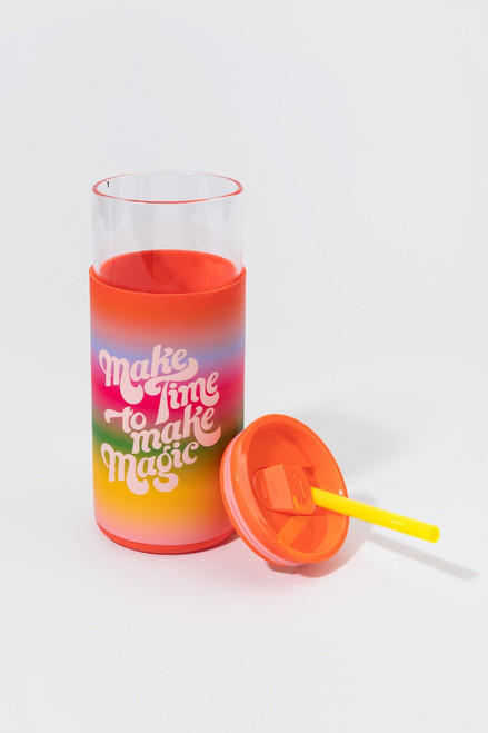 ban.do Make Time to Make Magic Glass Tumbler 20oz