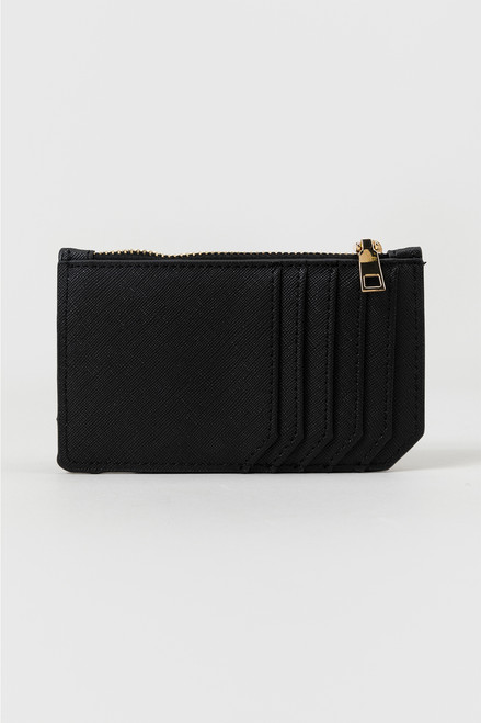 Val Zip Top Long Card Case