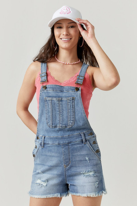 Jane Cutoff Shortalls