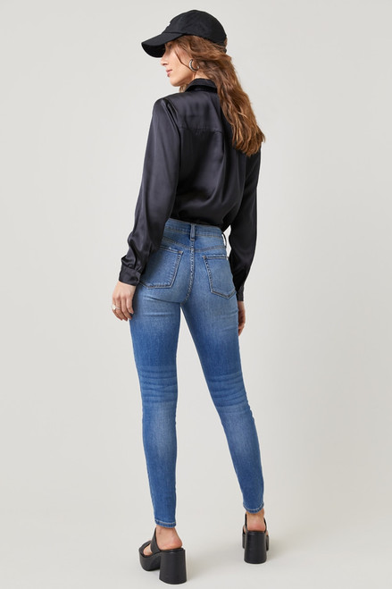 Rachel Mid-Rise Skinny Jeans