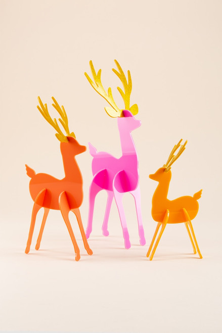 Kalio Chic Acrylic Deer Decorations