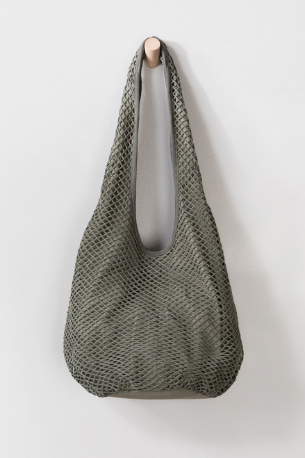 Sandra Netted Mesh Hobo Bag