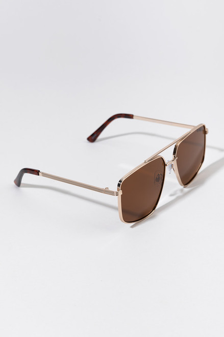 Annette Retro Aviator Sunglasses