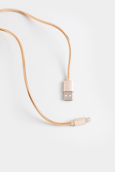Rose Gold USB Charging Cable