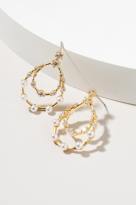 Lora Pearl Drop Earrings