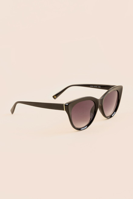 Cassandra Round Cateye Sunglasses