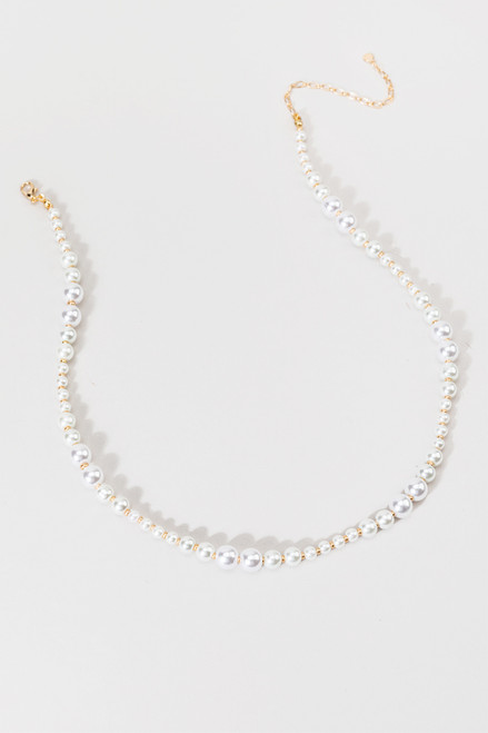 Elena Pearl Strand Necklace