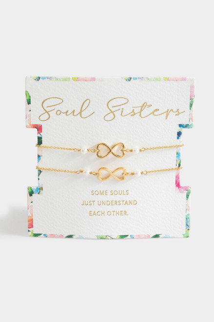 Infinity Soul Sisters Bracelet Set