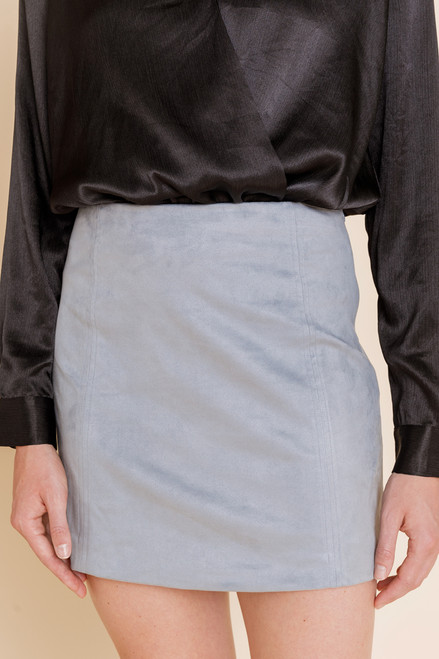 Eva Suede Mini Skirt