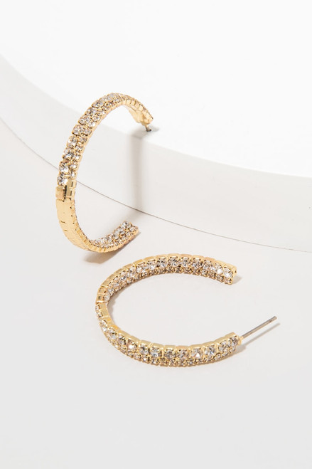 Jackie Golden Hoops