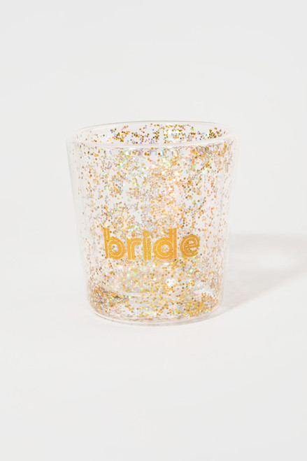 Bride Glitter Shot Glass