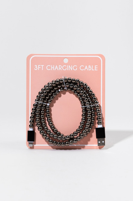 Metallic Ball Charging Cable